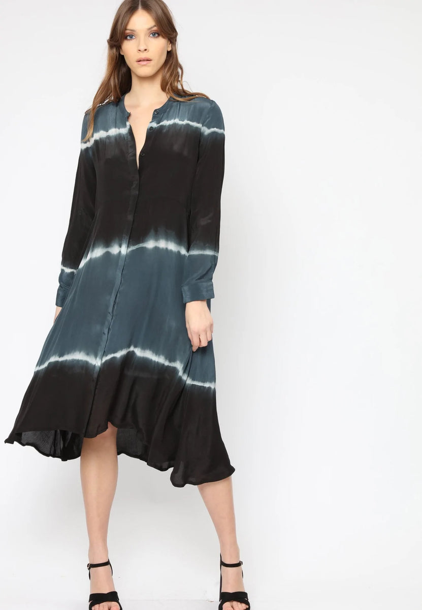 Religion Light Shirt Dress Tie Dye
