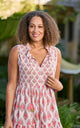 Milana Cotton Dress Printed Pattern - Luella