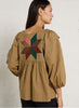 Coen Patch + Beige Blouse - Leon & Harper