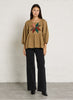 Coen Patch + Beige Blouse - Leon & Harper