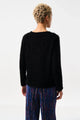 Blanka Eyelash Black Jumper - Louche