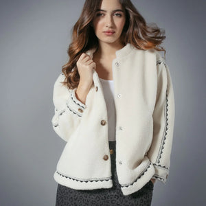 Poppy Borg Jacket - Nooki