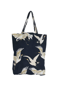 Canvas Bag Stork Black - One Hundred Stars