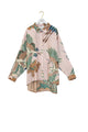 Crane Plaster Pink Oversized Shirt - One Hundred Stars