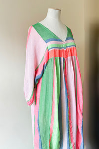 Neon Aztec Dress - One Size