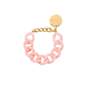 Flat Chain Bracelet - Peach Sorbet -  Vanessa Baroni
