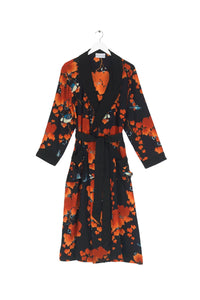 Acer Black Crepe Gown One Hundred Stars