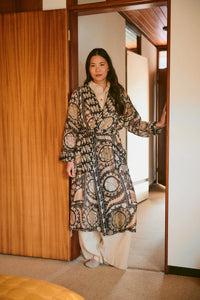 Susani Charcoal Gown - One Hundred Stars