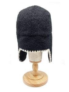 Danika Trapper Hat Borg Black - Nooki