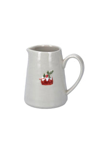 Christmas Plum Pudding Mini Milk Jug - Gisela Graham