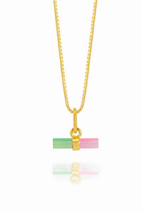 Mini T-Bar Watermelon Necklace  Rachel Jackson