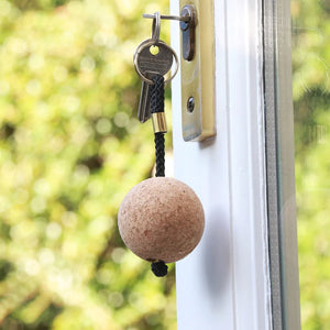 Liga Cork Ball Keyring Large