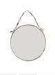 Nkuku Kiko Round Mirror Small