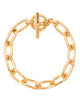 Tilly Sveaas Small Gold Oval Linked Bracelet