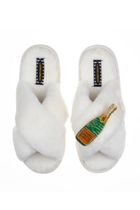 Champagne Slippers - Laines London