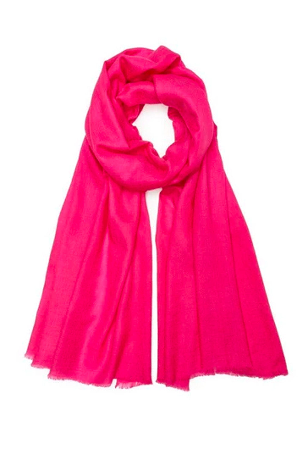 Somerville Pashmina Scarf Neon Pink – - Main Image