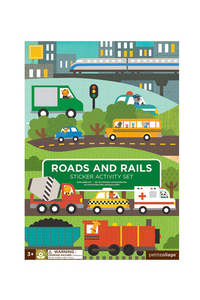 ROADS AND RAIL ACTIVITY STICKER BOOK