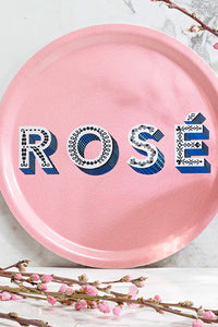 Rose Tray Light Pink - 31cm